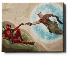 „Deadpool“ sukūrimas 40*50 cm