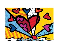 Dėlionė Blue Mauritius Gold Romero Britto – Nauja diena 1000 vnt.