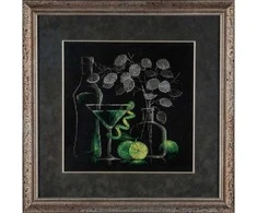 Riolis Gyvenimas su Martini 30x30 cm