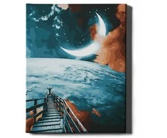 Kelias į mėnulį 40*50 cm
