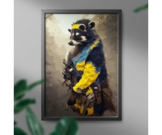 Meškėno karys 40*50 cm