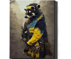 Meškėno karys 40*50 cm