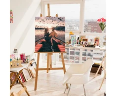 Pasimatymas valtyje 40*50 cm