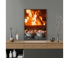Prie kamino 40*50 cm