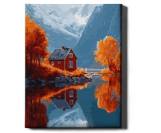 Ruduo Norvegijoje 40*50
