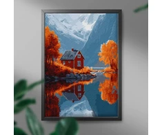 Ruduo Norvegijoje 40*50