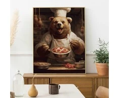 Šefas lokys 40*50 cm