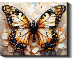 Sparnų šokis 40×50 cm (su auksiniais dažais)