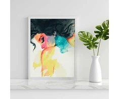 Subtili moteris 40*50 cm