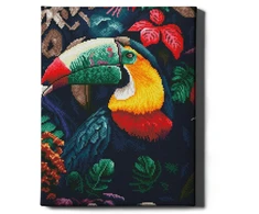 Deimantinė mozaika Toucan 40x50 cm