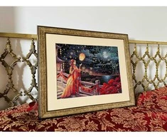 Riolis Kryželiu siuvinėjimo rinkinys "Žibintų šventė" 40x30 SR2144