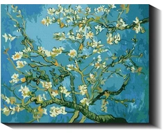 Žydintys migdolai, Van Gogas 40×50 cm