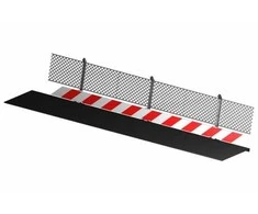 Carrera - Guard Rail Barriers With Debris Fencing