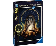 Ravensburger Dėlionė 500 vnt. - Spinduliuojantis liūtas