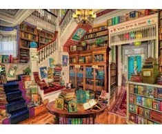 Dėlionė Ravensburger Fantasy knygynas