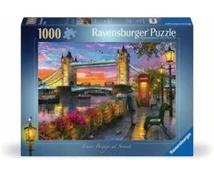 Ravensburger Dėlionė 1000 vnt. - Tauerio tiltas saulėlydžio metu