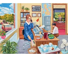 Ravensburger Dėlionė 4x500 vnt. - Darbo diena