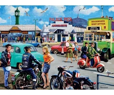 Ravensburger Dėlionė 4x500 vnt. - Laimingos dienos