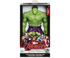 Didelė figūrėlė HULK AVENGERS HASBRO 30 cm B0443 nauja TITAN HERO serija