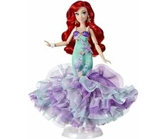 Žaislas - Hasbro Disney Princess Style Series Ariel Lėlė, Undinės Uodega, Raudoni Plaukai