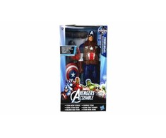 HASBRO LARGE FIGURE IRON MAN BUSTER + SHOOTING LAUNCHER TITAN HERO serija