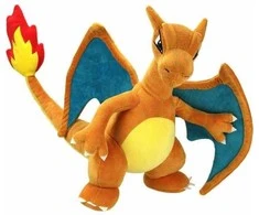 The Pokemon Pokémon - Charizard Pliušinis Žaislas | 30 cm