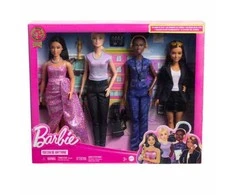 Mattel Barbie - Careers Women in Film Set Of 4 Dolls (HRG54)