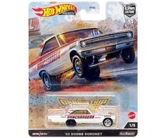 Žaislinis automobilis - Hot Wheels 65 Dodge Coronet (Mattel, liejimas, kolekcionuojamas)