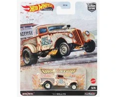 Kolekcinis transportas - Mattel Hot Wheels Automobilių kultūra Circuit Legend 33 Willys Gasser Pick Up