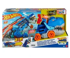 Mattel - Hot Wheels City 2 In 1 Ultimate T-Rex Transporter
