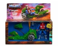 Žaislai - Mattel Masters Of The Universe Mekaneck And Ground Ripper (Mekaneck, veiksmo figūra, transporto priemonė)