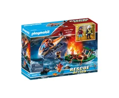 Playmobil Coastal Fire Mission 70491 gaisrinės gelbėjimo misijos rinkinys