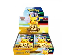 Kolekcinis Kortų Žaidimas - Pokémon 30-ojo Jubiliejaus Šventinis Stiprintuvų Dėžutė, 20 Pakuočių – Japonų kalba