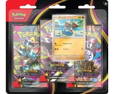 Pokémon TCG Mega Evolution Pitch Juodas 3 pakelių blisteris Binacle