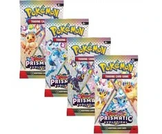Pokemon - TCG Scarlet And Violet Prismatic Evolutions Booster Packs 1 Random Selection from Assortment