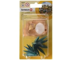Kolekcinė figūrėlė - Schleich Stručių lizdas (išsamus dizainas, realistiška buveinė)