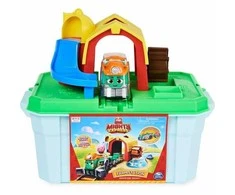 Spin Master Spin Master Mighty Express Farm Station žaidimų rinkinys su Farm-Frieda, žaisline transporto priemone