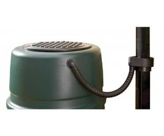 Universalus lietvamzdžio pajungimas prie talpos (be filtro)