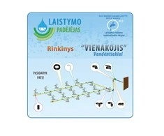 Laistymo Padejejas Šiltnamio laistymo sistema "Vienakojis" vandentiekiui