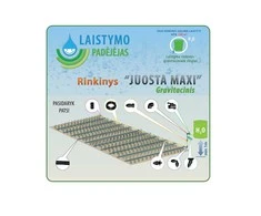 Laistymo Padejejas .Šiltnamio laistymo sistema "Juosta maxi" gravitacinis