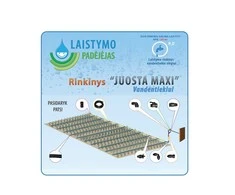 Laistymo Padejejas Šiltnamio laistymo sistema "Juosta maxi" vandentiekiui