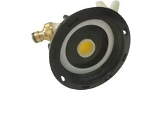 Plastikinis pajungimas prie IBC konteinerio 60mm su kraneliu