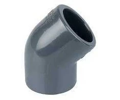 PVC 45 laipsnių alkūnė 1" vidinis sriegis