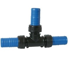 Sujungimas LAY FLAT trišakis 52mm