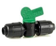 Ventiliukas su užveržimu 16 x 16 mm, žalia r.