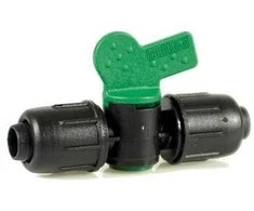 Ventiliukas su užveržimu 16 x 16 mm, žalia r.