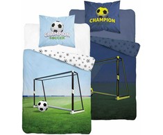 Detexpol Tamsoje šviečianti patalynė 140x200 futbolo aikštės tikslas