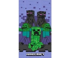 „Minecraft“ vonios rankšluostis 70 x 140 cm