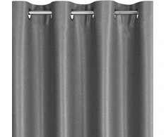 Eurofirany Euro užuolaidos ZAS/SELINA/STAL 140X250 SKAIDRUS