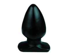 All Black Buttplug and Joy M Juodas - Anatomical Silicone Plug, Medium Size